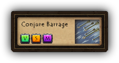 Conjure Barrage
